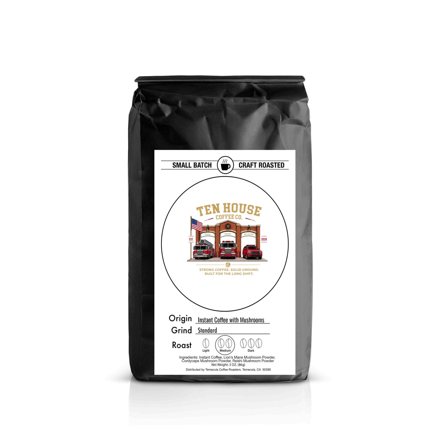 Instant Coffee with Mushroom